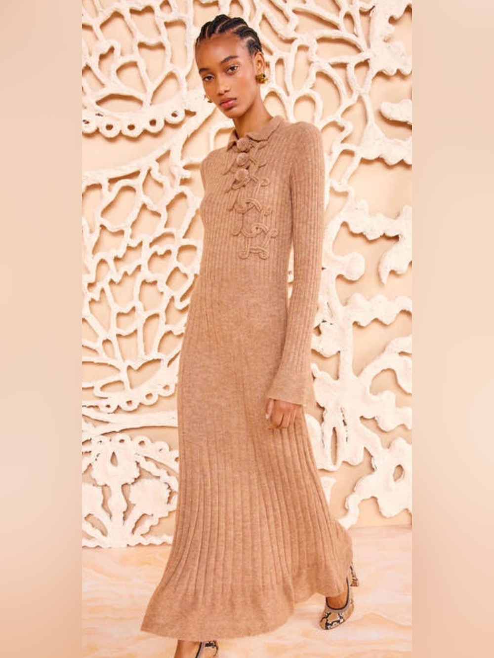 Ulla Johnson solene Camel Dress